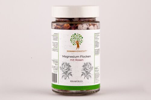 Magnesium Flocken mit Rosen