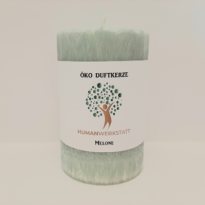 Eco scented melon candle