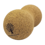 Kork Faszien Doppelball 8 – Nacken, Rücken & Wirbelsäule | Humanwerkstatt – Bild 2