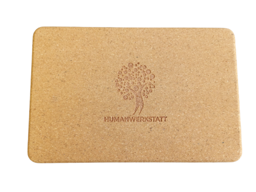 Kork Yoga Block – nachhaltig & rutschfest | Humanwerkstatt