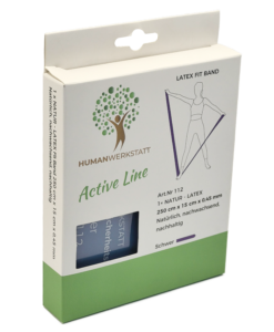 Latex Fitnessband schwer 250 cm – kraftintensives Training | Humanwerkstatt – Bild 5