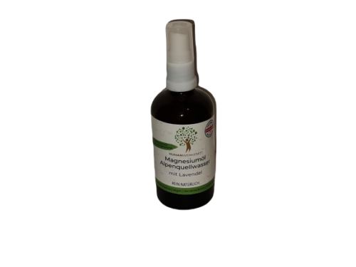 Magnesium ÖL mit Lavendel ÖL GLAS FLASCHE – Bild 2