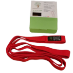 Textil Fitnessband Leicht (Rot) 208 cm | Mobilisation & sanfter Kraftaufbau