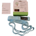 Textil Fitnessband / Trainingsband 208 cm – Stark (Blau) | Klimmzug-Hilfe & Kraft