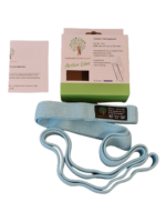 Textil Fitnessband / Trainingsband 208 cm – Stark (Blau) | Klimmzug-Hilfe & Kraft