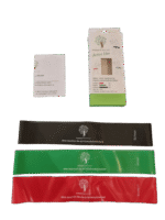 Latex Loop Fitnessband Set 60 cm – vielseitiges Widerstandstraining | Humanwerkstatt – Bild 3