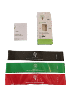 Latex Loop Fitnessband Set 60 cm – vielseitiges Widerstandstraining | Humanwerkstatt – Bild 3