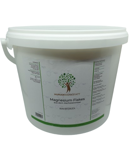 Magnesium Flocken Kristal 4 KG – Ihr Vorrat für Wellness