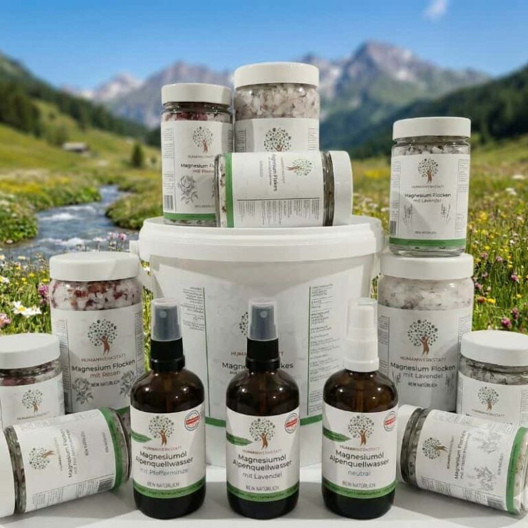 Humanwerkstatt Magnesiumprodukte – natürliche Regeneration aus Österreich
