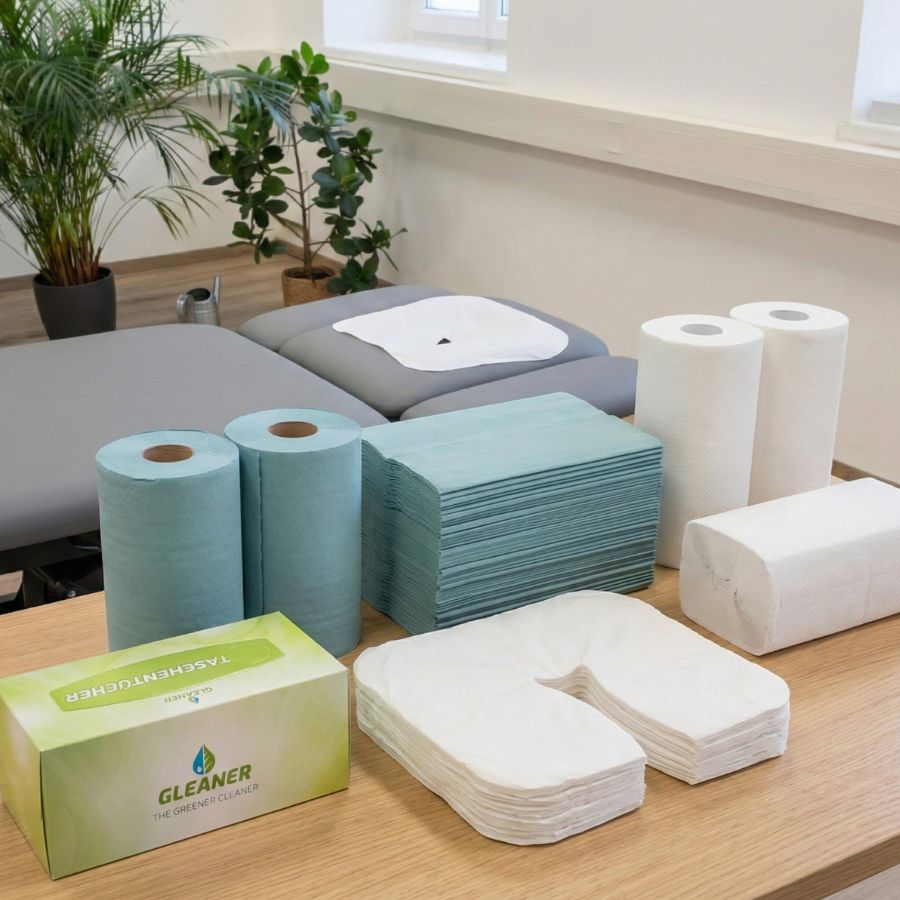 Verbrauchsmaterialien für Physiotherapie, Therapie und Massage – Papierrollen, Vlies und Liegenauflagen