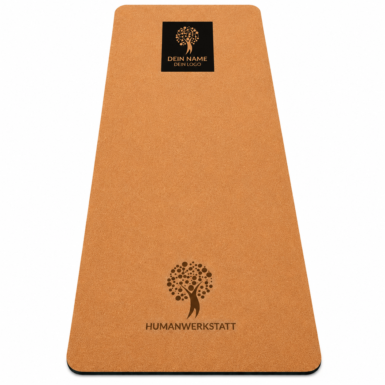2 Hauptbilder 200x75 PX1200 1200 Personalisierte Kork Yogamatte XL 200x75